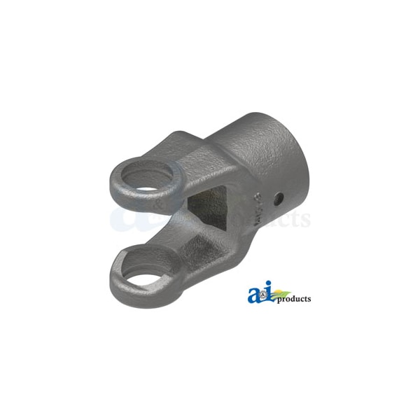 Square Bore Implement Yoke (w/ Set Screw) 3" x3" x5"